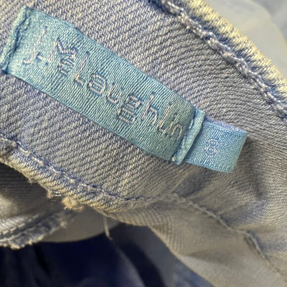 J McLaughlin Jeans Periwinkle Blue Womens 8 (30x30 ACTUAL) Coastal Denim - Picture 3 of 8